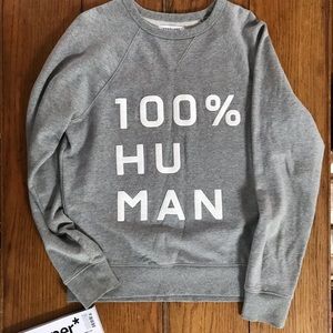 Everlane 100% Human Unisex French Terry Sweatshirt